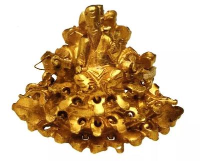 珠宝设计创意素材-中国古代金银首饰探源-明代 . 挑心